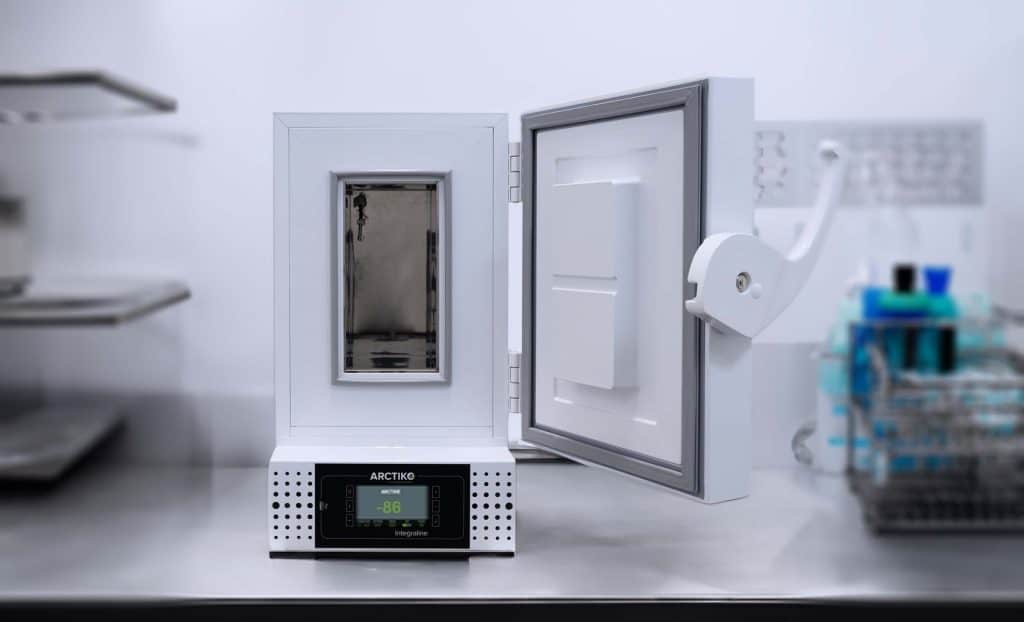 ULUF P10 Front Facing Door Open in a lab ULUF in situ - ULT landing page - Laboratory